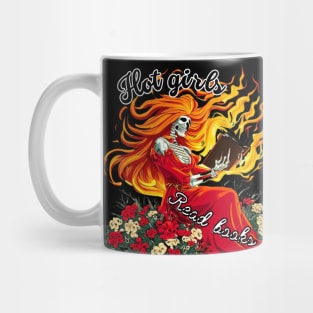 Hot Girls Read Books Mug